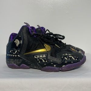 Nike LeBron XI GS Black History Month - Youth Size 4 KEA